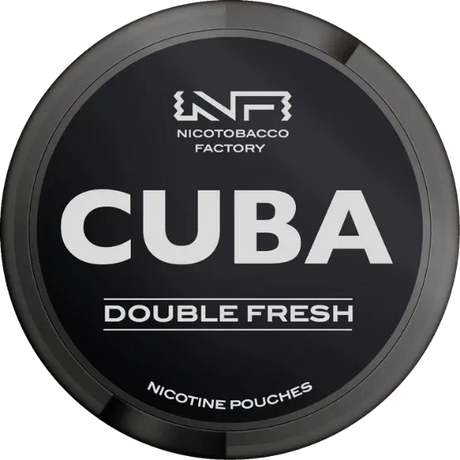 Cuba Black Double Fresh-Nikotinposer-Tobax