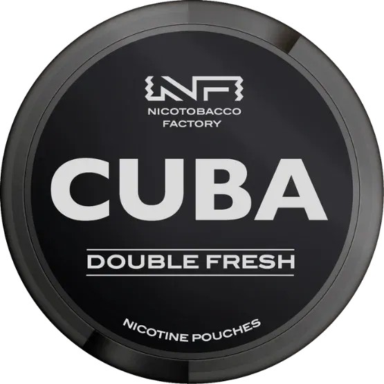 Cuba Black Double Fresh-Nikotinposer-Tobax