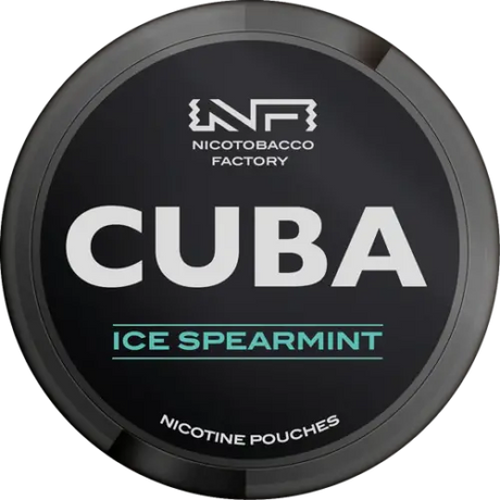Cuba Black Ice Spearmint-Nikotinposer-Tobax