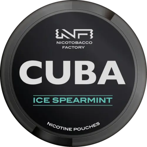 Cuba Black Ice Spearmint-Nikotinposer-Tobax