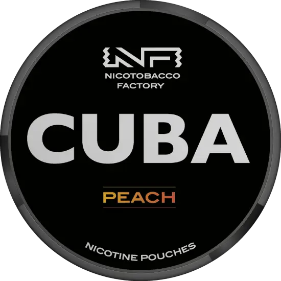 Cuba Black Peach-Nikotinposer-Tobax