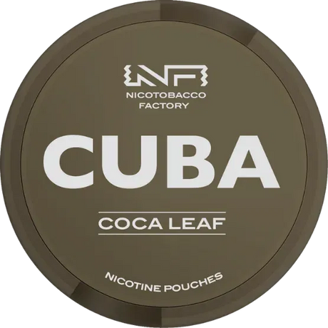 Cuba Coca Leaf-Nikotinposer-Tobax