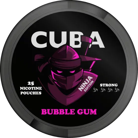 Cuba Ninja Bubble Gum-Nikotinposer-Tobax