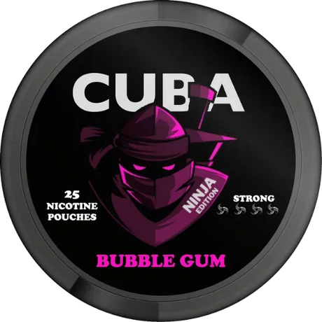 Cuba Ninja Bubble Gum-Nikotinposer-Tobax