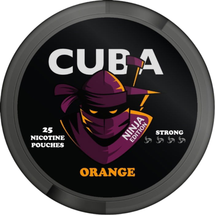 Cuba Ninja Orange-Nikotinposer-Tobax