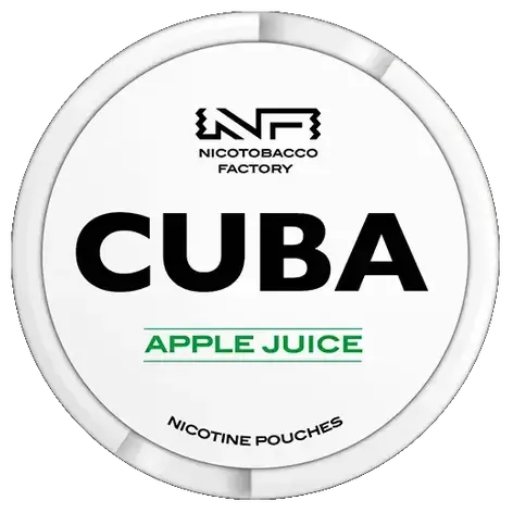 Cuba White Apple Juice-Nikotinposer-Tobax