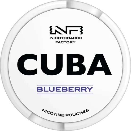 Cuba White Blueberry-Nikotinposer-Tobax