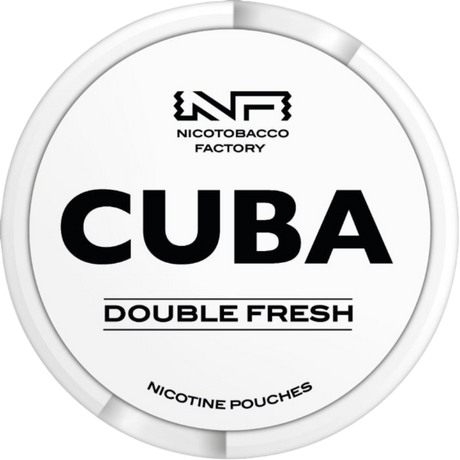 Cuba White Double Fresh-Nikotinposer-Tobax
