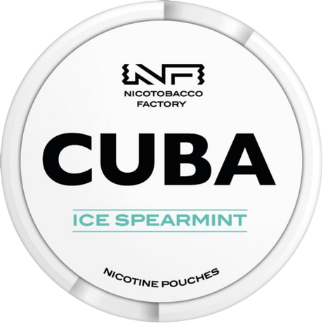 Cuba White Ice Spearmint-Nikotinposer-Tobax