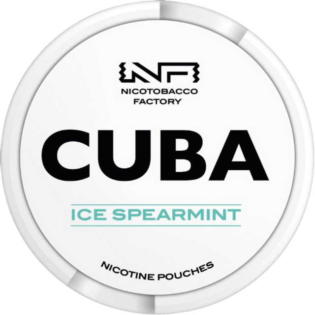 Cuba White Ice Spearmint-Nikotinposer-Tobax