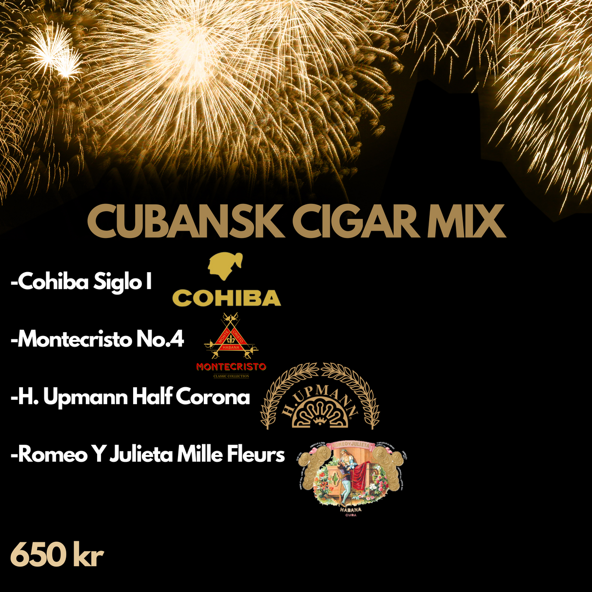 Cubanskt Cigar Mixpack-Tobax