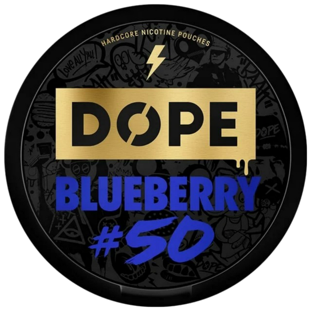 DOPE Blueberry #50-Nikotinposer-Tobax