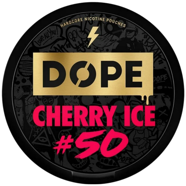 DOPE Cherry Ice #50-Nikotinposer-Tobax