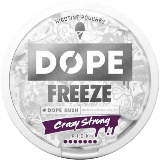 DOPE Freeze Crazy Strong-Nikotinposer-Tobax