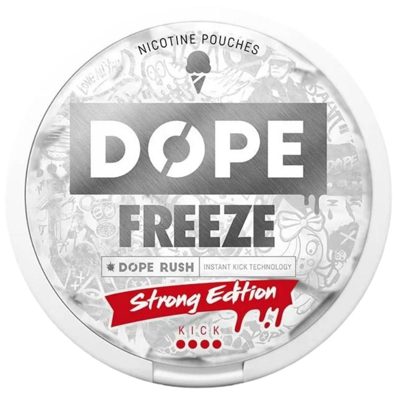 DOPE Freeze Strong-Nikotinposer-Tobax
