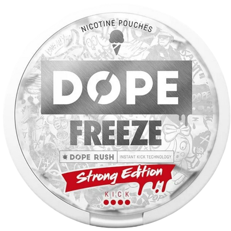 DOPE Freeze Strong-Nikotinposer-Tobax