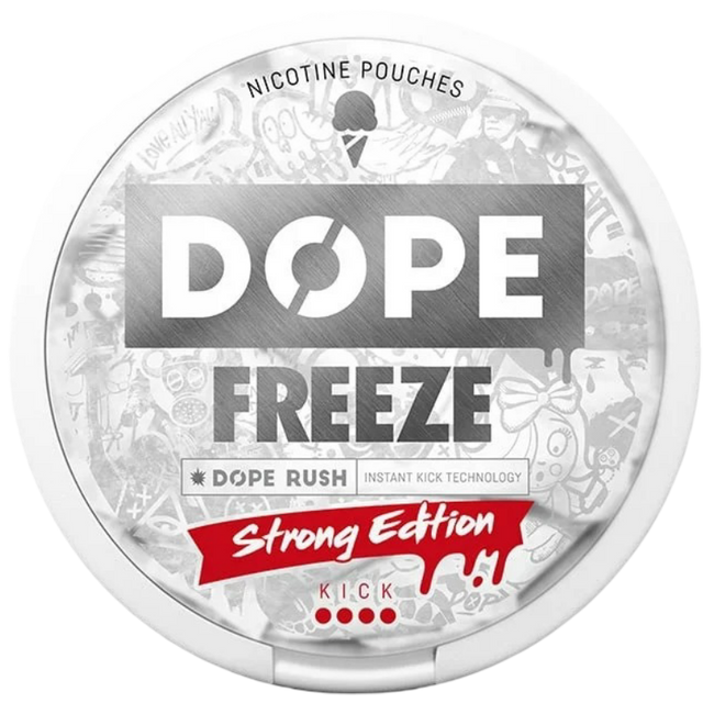 DOPE Freeze Strong-Nikotinposer-Tobax