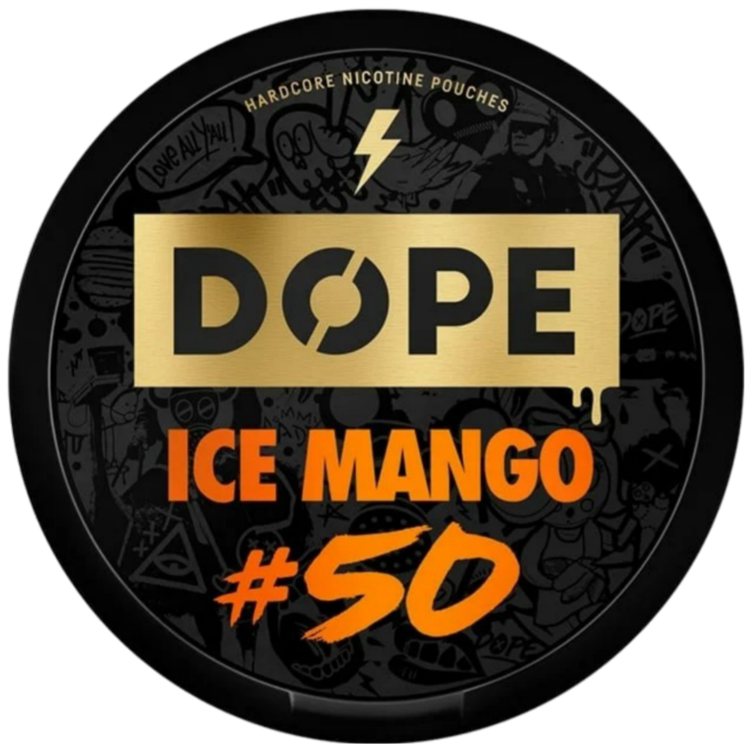 DOPE Ice Mango #50-Nikotinposer-Tobax