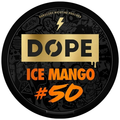 DOPE Ice Mango #50-Nikotinposer-Tobax