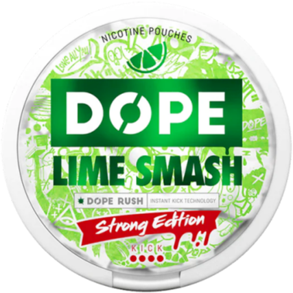 DOPE Lime Smash-Nikotinposer-Tobax