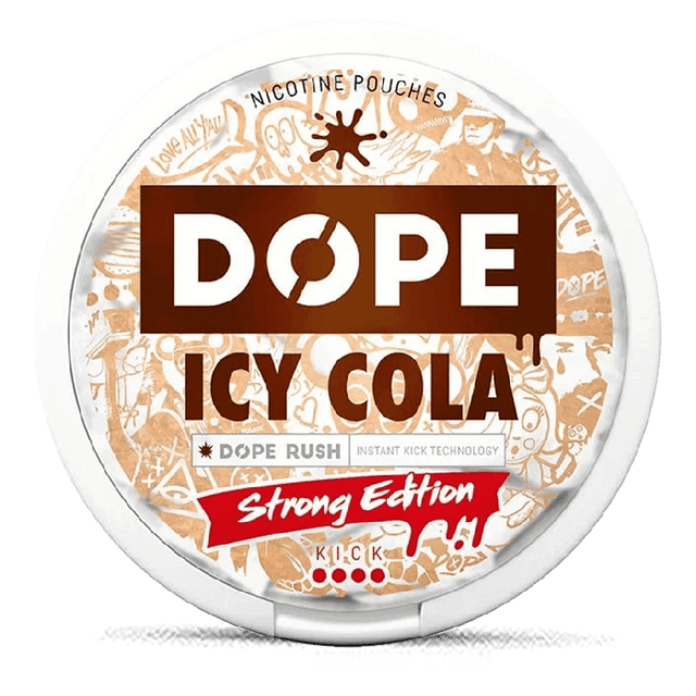 DOPE Icy Cola Strong-Nikotinposer-Tobax