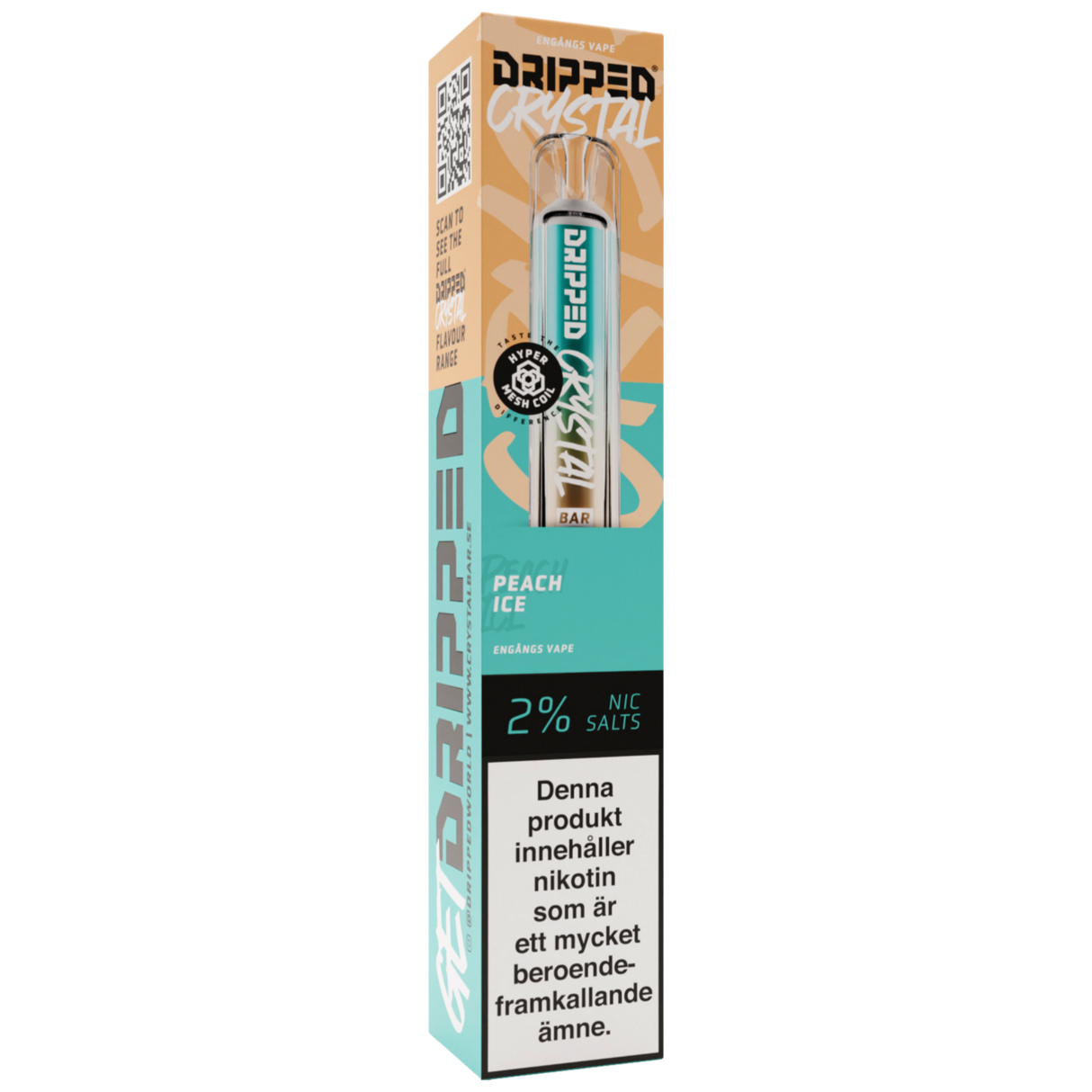 Dripped Crystal Peach Ice-e-cigg-Tobax