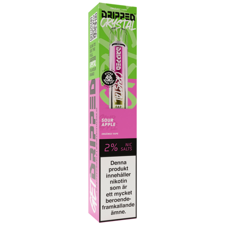 Dripped Crystal Sour Apple-e-cigg-Tobax