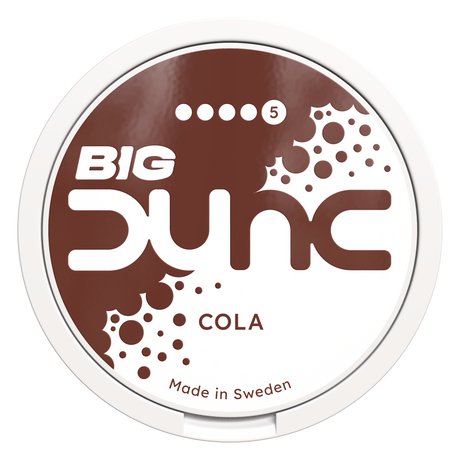 Dunc Big Cola Extra Strong-Nikotinposer-Tobax
