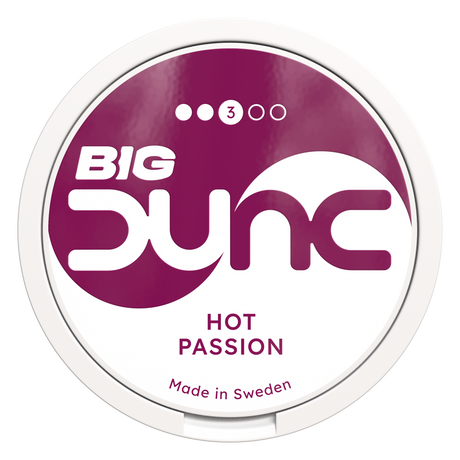 Dunc Big Hot Passion Extra Strong-Nikotinposer-Tobax