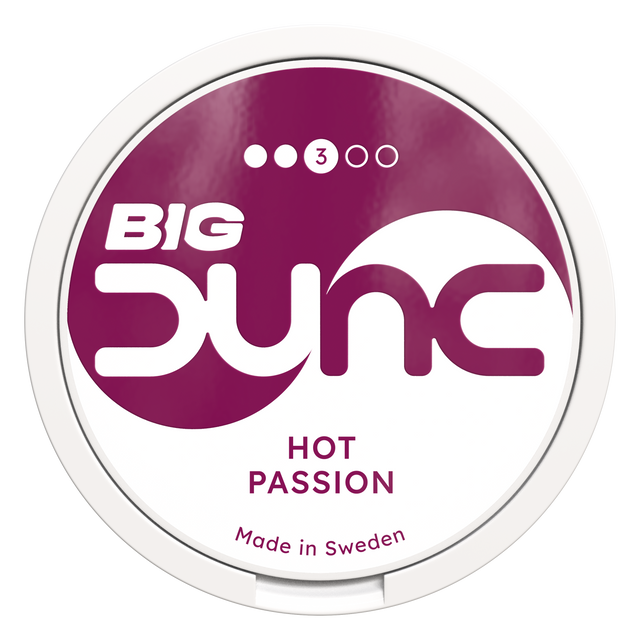 Dunc Big Hot Passion Extra Strong-Nikotinposer-Tobax