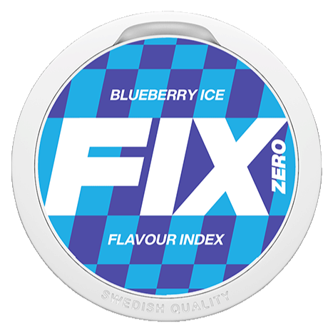 FIX Zero Blueberry Ice-Nikotinfritt Snus-Tobax