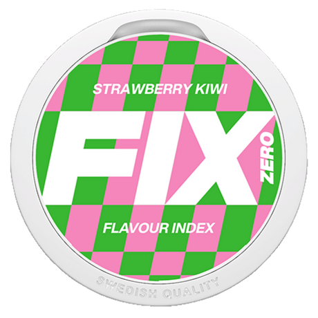 FIX Zero Strawberry Kiwi-Nikotinfritt Snus-Tobax
