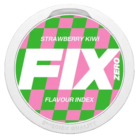 FIX Zero Strawberry Kiwi-Nikotinfritt Snus-Tobax