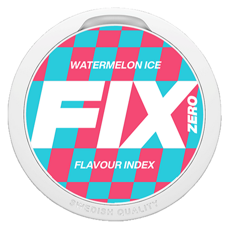 FIX Zero Watermelon Ice-Nikotinfritt Snus-Tobax