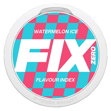 FIX Zero Watermelon Ice-Nikotinfritt Snus-Tobax
