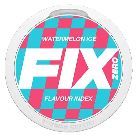 FIX Zero Watermelon Ice-Nikotinfritt Snus-Tobax