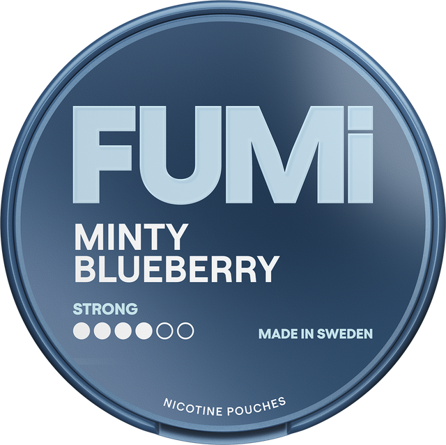 FUMI Minty Blueberry Strong-Nikotinposer-Tobax
