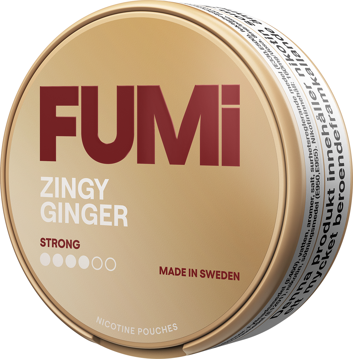 FUMI Zingy Ginger Strong-Nikotinposer-Tobax