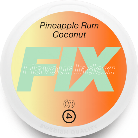 Fix Pineapple Rum Coconut-Nikotinposer-Tobax