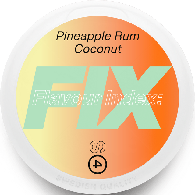 Fix Pineapple Rum Coconut-Nikotinposer-Tobax