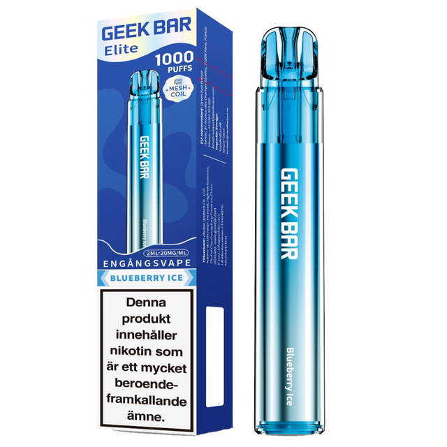 GEEK BAR Elite Blueberry Ice 20mg – Tobax