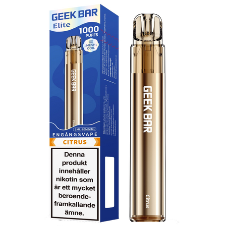 GEEK BAR Elite Citrus 20mg – Tobax