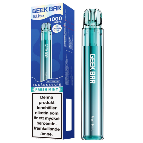 GEEK BAR Elite Fresh Mint 20mg-E-cigg-Tobax