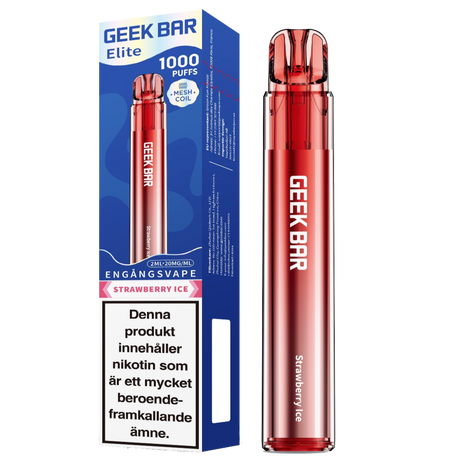 GEEK BAR Elite Strawberry Ice 20mg-E-cigg-Tobax