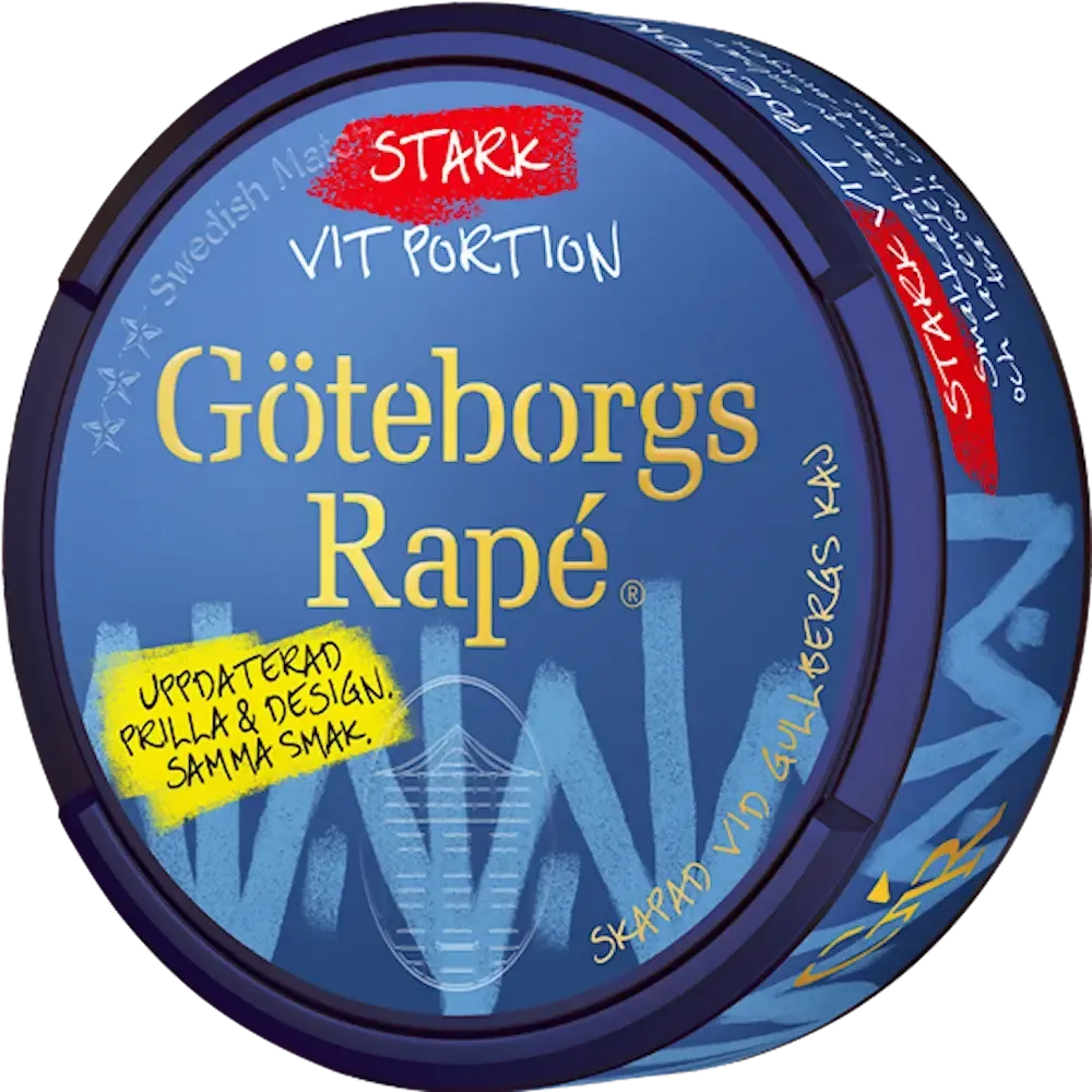 Goteborgs Rape Vit Portion Strong Side
