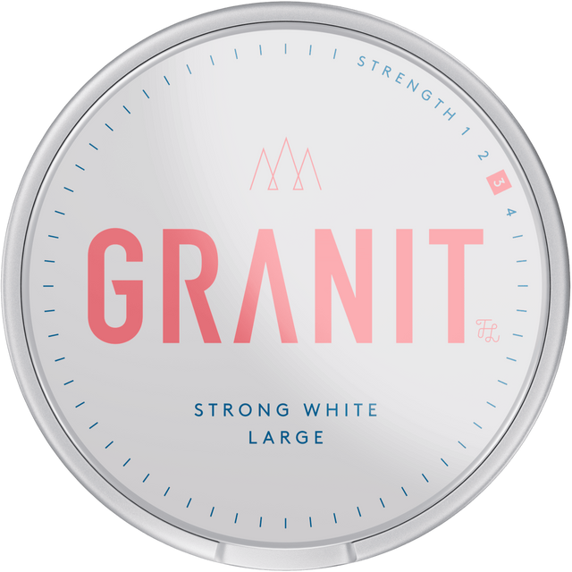 Granit Vit Stark Portion-Tobax