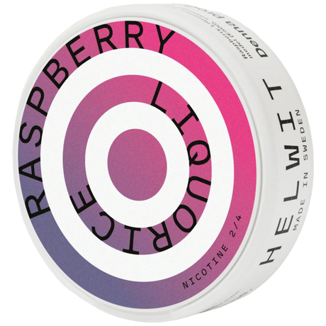 Helwit Raspberry Liquorice-Nikotinposer-Tobax