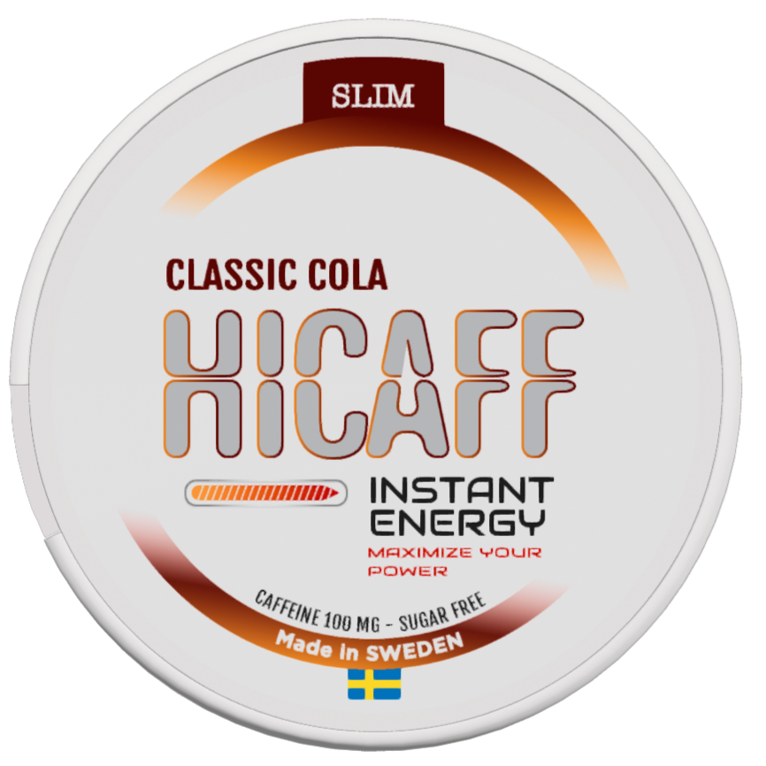 Hicaff Classic Cola-Nikotinfritt Snus-Tobax