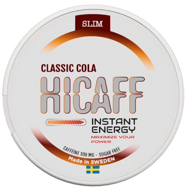 Hicaff Classic Cola-Nikotinfritt Snus-Tobax