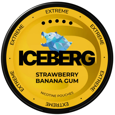 Iceberg Strawberry Banana Gum 